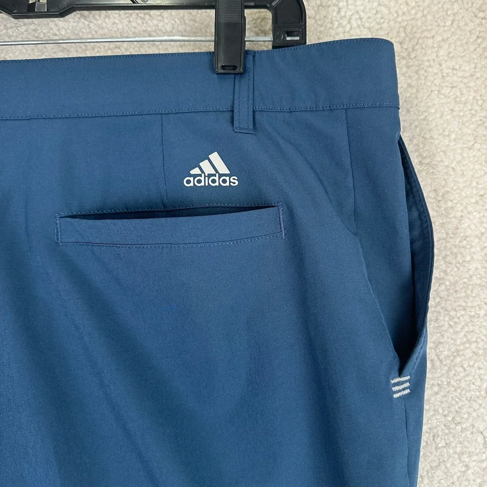 Adidas Ultimate365 Golf Shorts Mens 40 Blue Performance Stretch Active Preppy